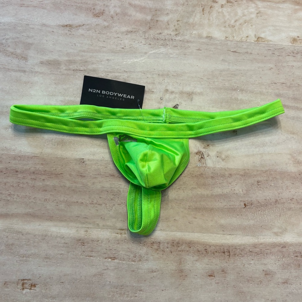 N2N BODYWEAR Neon Celebration Thong G-String Swimsuit